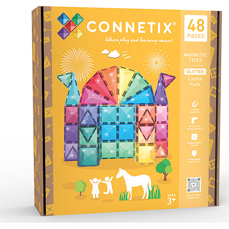 Connetix Magnetisk Byggesæt 48 Dele