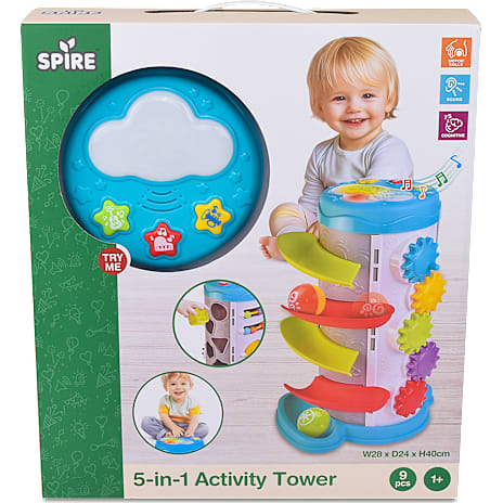 Spire 5-i-1 aktivitetstårn 1 stk.