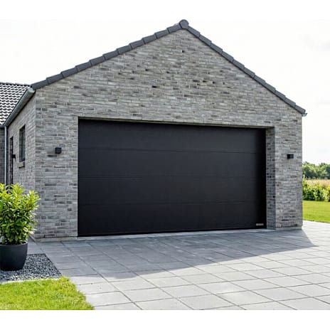 Nordic Home Garageport panel uden motor sort