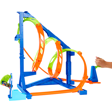 Hot Wheels Corkscrew Twist Banesæt
