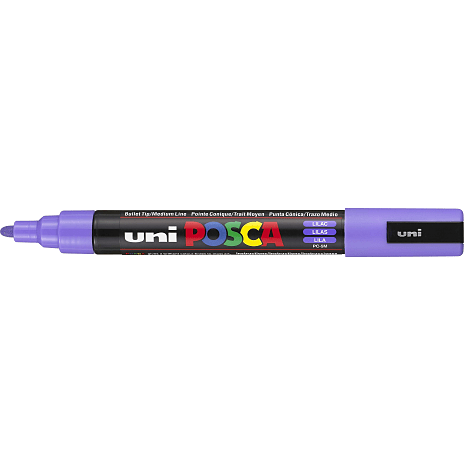 Posca PC5M Vandbaseret Tusch Lilla
