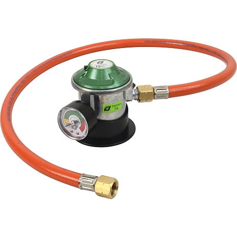 Cozze Regulator Med Slange, Manometer Og 1/4 Gevind