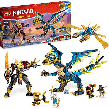 LEGO NINJAGO Elementdrage Mod Kejserinde-kamprobotten 71796