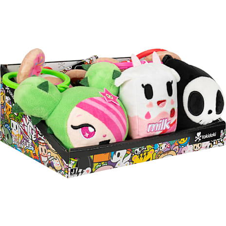 Tokidoki Clip-On Plush Bamse Assorteret
