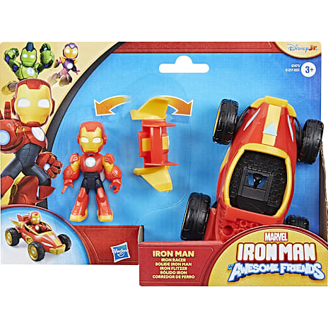 Disney Iron man køretøj og figur 1 stk.