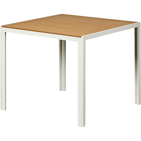 Carlton Havebord 90x90 cm Sandy Grey