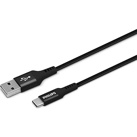 Philips USB-kabel sort