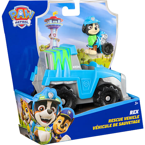 Paw Patrol Rex' dinosaur redningskøretøj 1 stk.