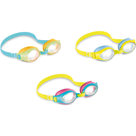 Intex Juniorsvømmebriller Assorteret