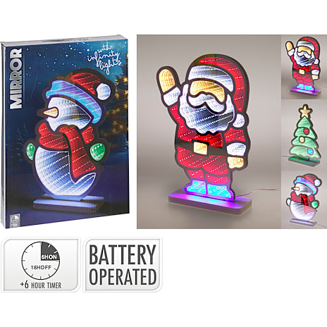 LED Mirror Infinity Assorteret