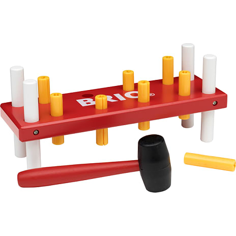 BRIO 30525 Hammerbræt Rødt