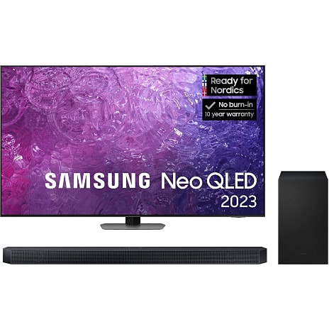 Samsung 65" Neo QLED TV TQ65QN90C med soundbar