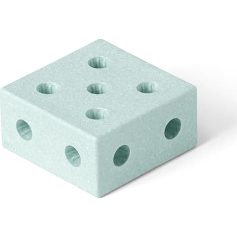 MODU Firkantet Skumklods Ocean Mint