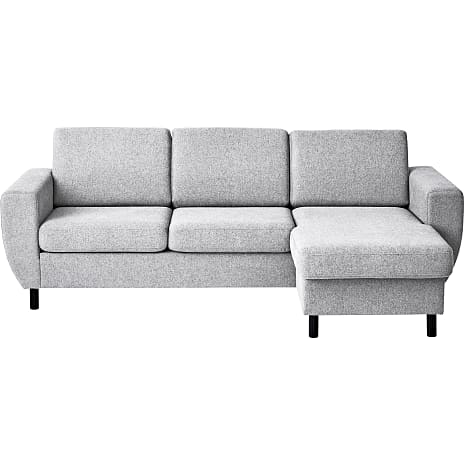 Rom Nordic Vendbar Sofa med Chaiselong - Lysegrå
