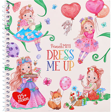 Princess Mimi Dress Me Up Stickersbog