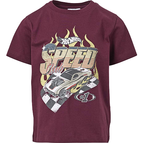 Hot Wheels T-shirt Str. 98/104 Bordeaux