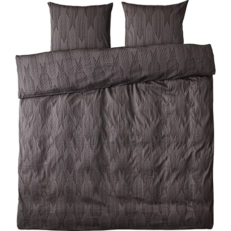 MAISON Sengetøj 200x220 cm Mønstret Brun