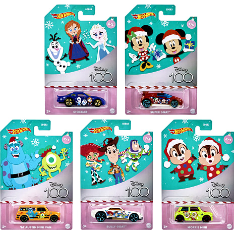 Hot wheels miniracer - flere varianter - assorteret 1 stk.