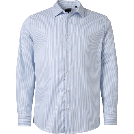 VRS Herre Slim Fit Skjorte Str. M Lyseblå