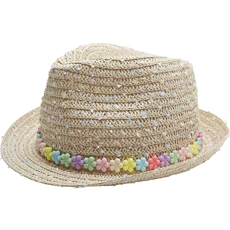 VRS Børne Stråhat Str. 52 Beige
