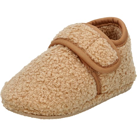 VRS Børne Plys Hjemmesko Str. 26/27 Beige