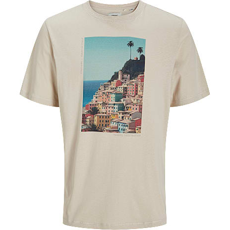 Produkt Herre T-shirt Str. 5XL Beige