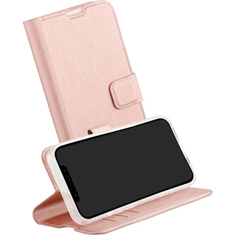 Vivanco iPhone 14 wallet rose gold