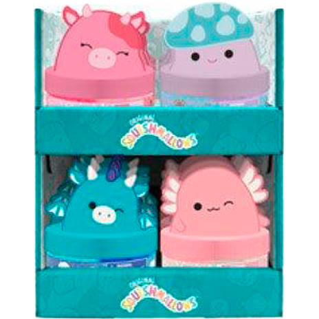 Squishmallows Slim I Bøtte Med Topfigur Assorteret