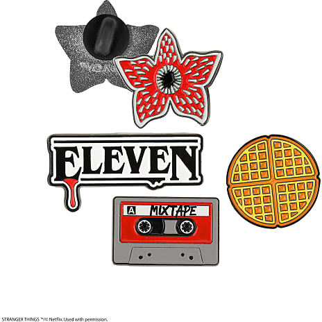 Stranger Things Sæt af 4 Pins Sæson 1