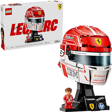 LEGO Editions 43014 Scuderia Ferrari HP Charles Leclerc-hjelm 1 stk.