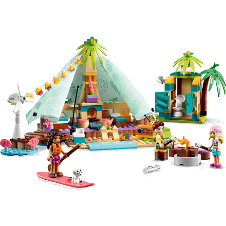 fortjener Persona Let LEGO® Friends Luksuscamping på stranden 41700 | Køb på Bilka.dk!