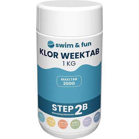 Swim & Fun Klor WeekTab Tabletter
