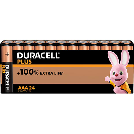 Duracell Plus AAA Batterier
