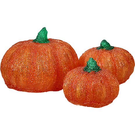 Halloween LED Akrylgræskar Orange