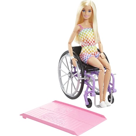 Barbie Fashionistas dukke med kørestol 1 stk.