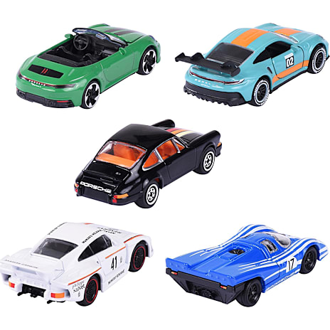 Majorette Porsche Biler 5-pak