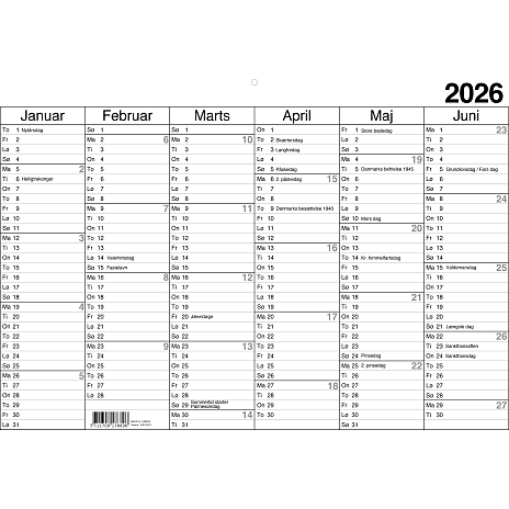 1Conzept Kalender 2026 Pap