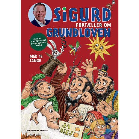 Politikens Forlag Sigurd fortæller om grundloven - Sigurd Barrett