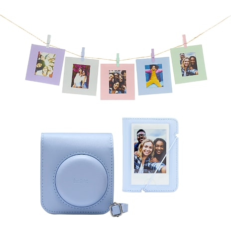 Instax Mini 12 Tilbehørssæt Pastel Blue