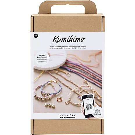 Creativ Company Kumihimo DIY venskabsarmbånd