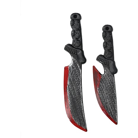 Halloween Rustik Kniv Længde 40 cm Assorteret