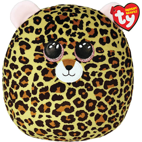 Ty Livvie Leopard Squish
