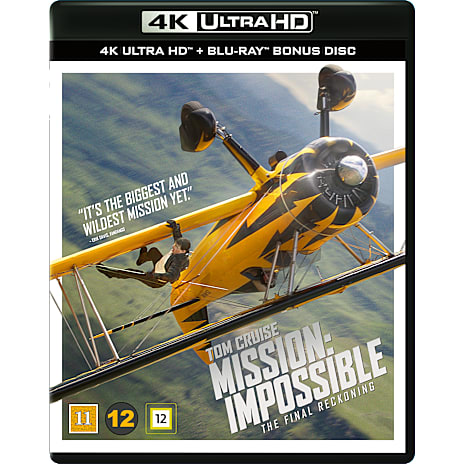 SF Film Ultra HD Tom Cruise Mission: Impossible - The Final Reckoning