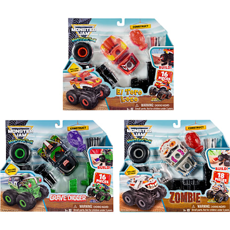 Monster Jam Monstruction Legetøjsbil, Assorteret