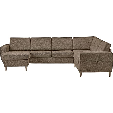 Andre mærker Rom Nordic vendbar hjørnesofa med chaiselong taupe