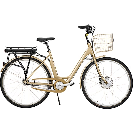 SCO Premium E-fresh dame elcykel 28" - guldfarvet