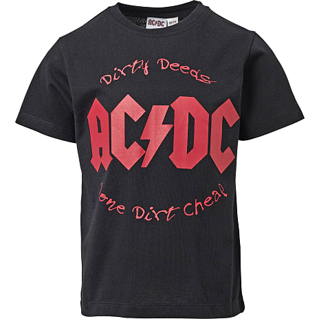AC/DC T-shirt Str. 122/128 Sort