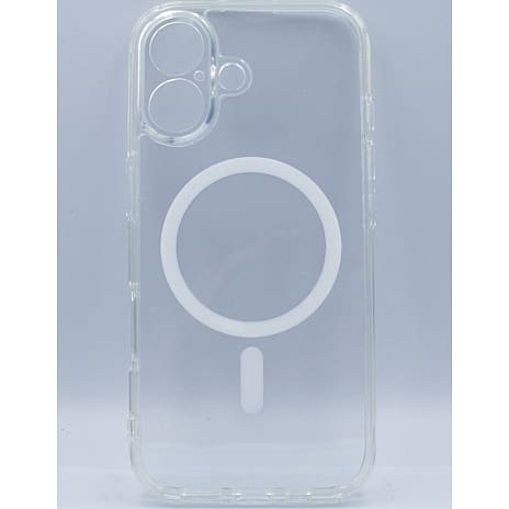 Leki iPhone 16 MagSafe cover silikone - transparent 1 stk.