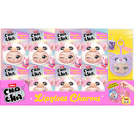 ChaChaCha Lipgloss Charms samlefigur - assorteret