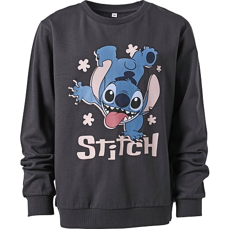Stitch Sweatbluse Str. 122/128 Grå